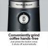 Custom Grind Coffee Grinder, 14 Cups, Black