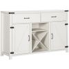 Kitchen Coffee Bar Cabinet White