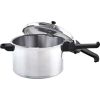 4.2Qt Stovetop Aluminum Pressure Cooker with Safety Regulator