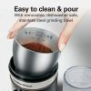 Custom Grind Coffee Grinder, 14 Cups, Black