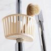 1PC Sink Plastic Hanging Basket; Faucet Rack Drainer Sponge Storage Rack Spout Holder Kitchen Bathroom Rack; 2.75*4.92in